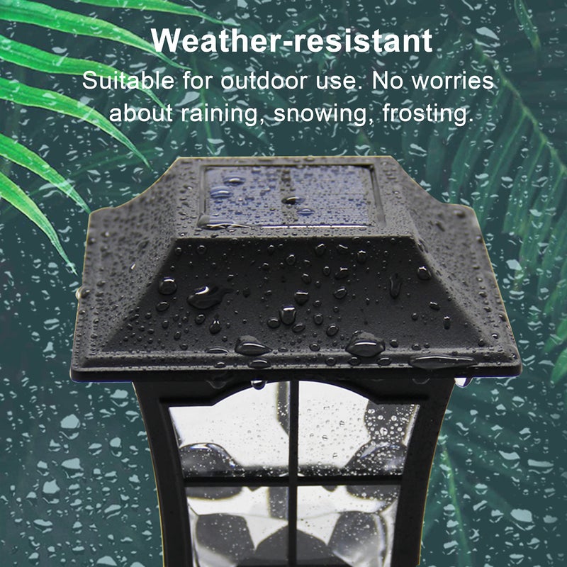 Maggift مصابيح حائط شمسية من MAGGIFT، صفراء، عبوة 2، زخرفية، فناء، 6.2 × 4.2 × 8.1 بوصة - Image 3