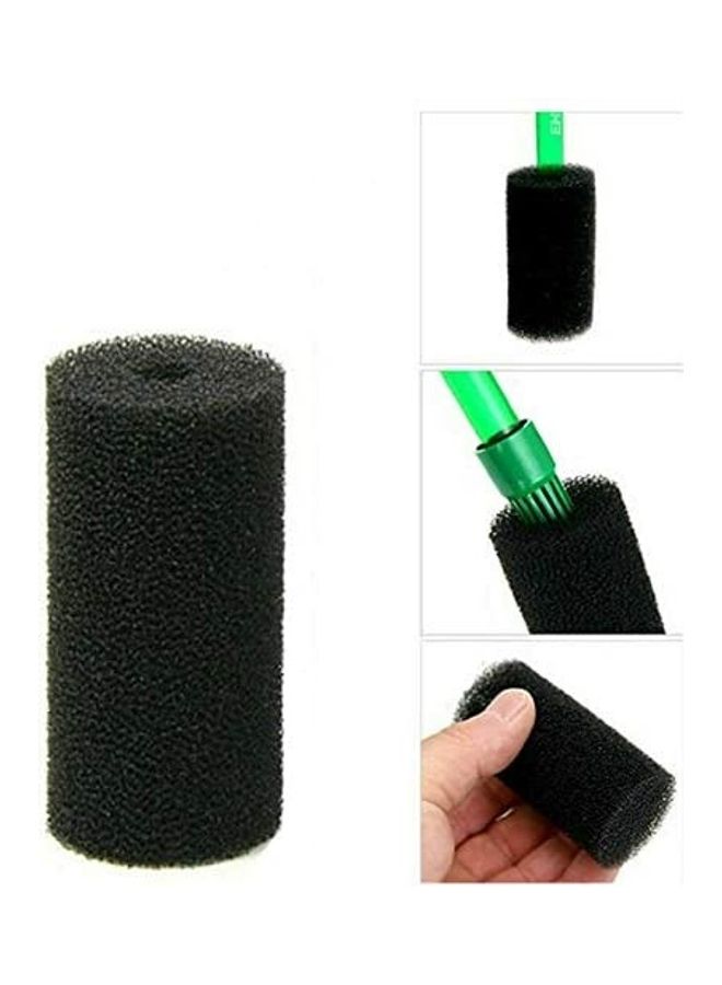 Loquat Aquarium Filter Guard Sponge Black 8cm - Image 3