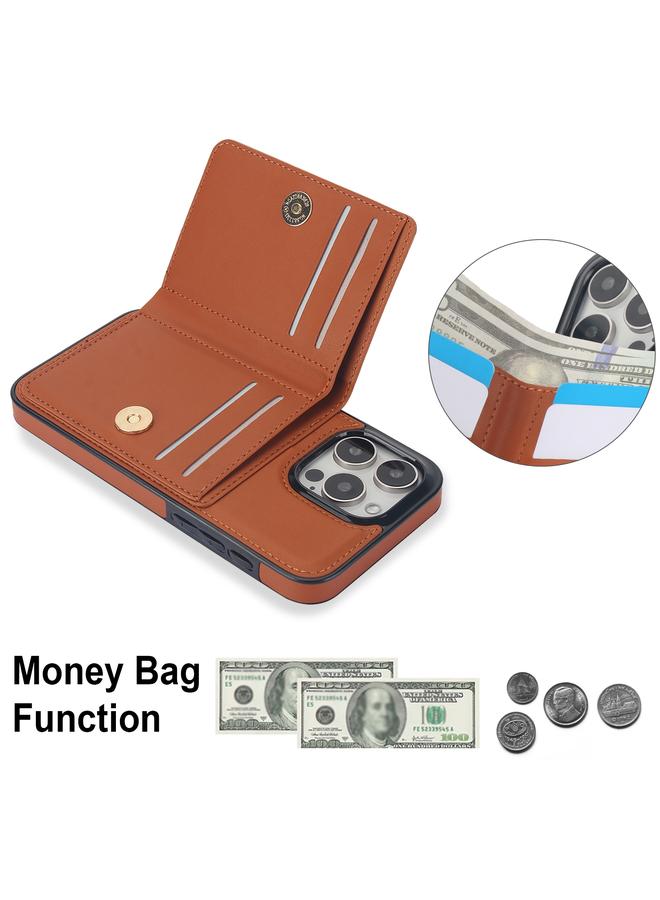 اس-توب جراب لهاتف iPhone 16 Pro Max مزود بحلقة بطاقة RFID مضادة للسرقة - Image 5