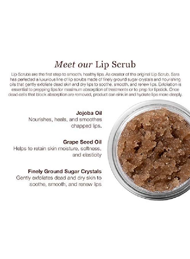 sara happ The Lip Scrub: Pink Grapefruit Sugar Scrub Exfoliating Lip Treatment Moisturizer For Dry And Flaky Lips Vegan 05 Oz - Image 4