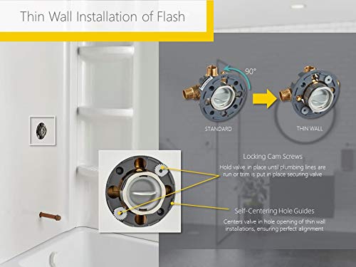 American Standard TU385508.002 Reliant 3 Tub Trim Kit with Water-Saving Shower Head and Cartridge, Polished Chrome - Image 4