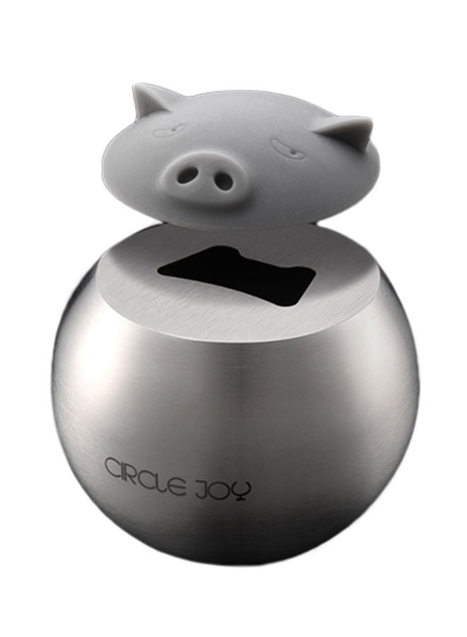 NIBEMINENT Circle Joy Beer Bottle Opener Silver 0.15kg - Image 3