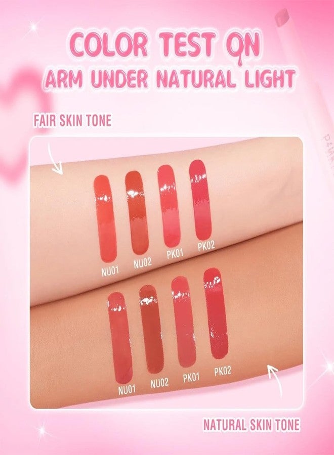  بينكفلاش بلسم بينك فلاش اللامع والمكثف - NU02 مشمش صيفي، مرطب ومكثف للشفاه، لمسة نهائية لامعة ناعمة، ترطيب يدوم طويلاً، غير لزج، مثالي للاستخدام اليومي، نباتي ولم يُختبر على الحيوانات - Image 3