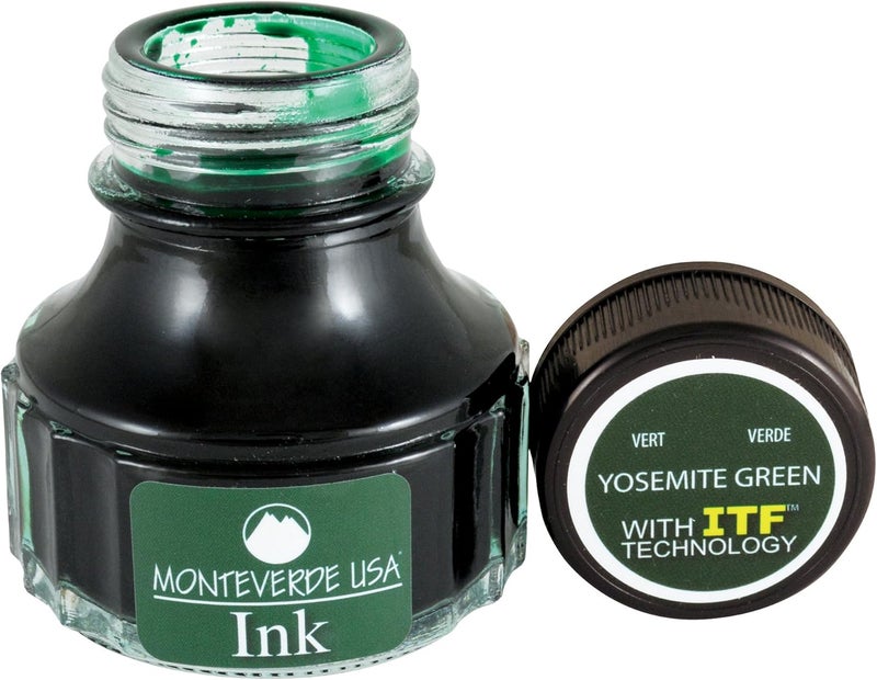 Monteverde USA Ink with ITF Technology, 90 ml Yosemite Green (G308YG) - Image 3