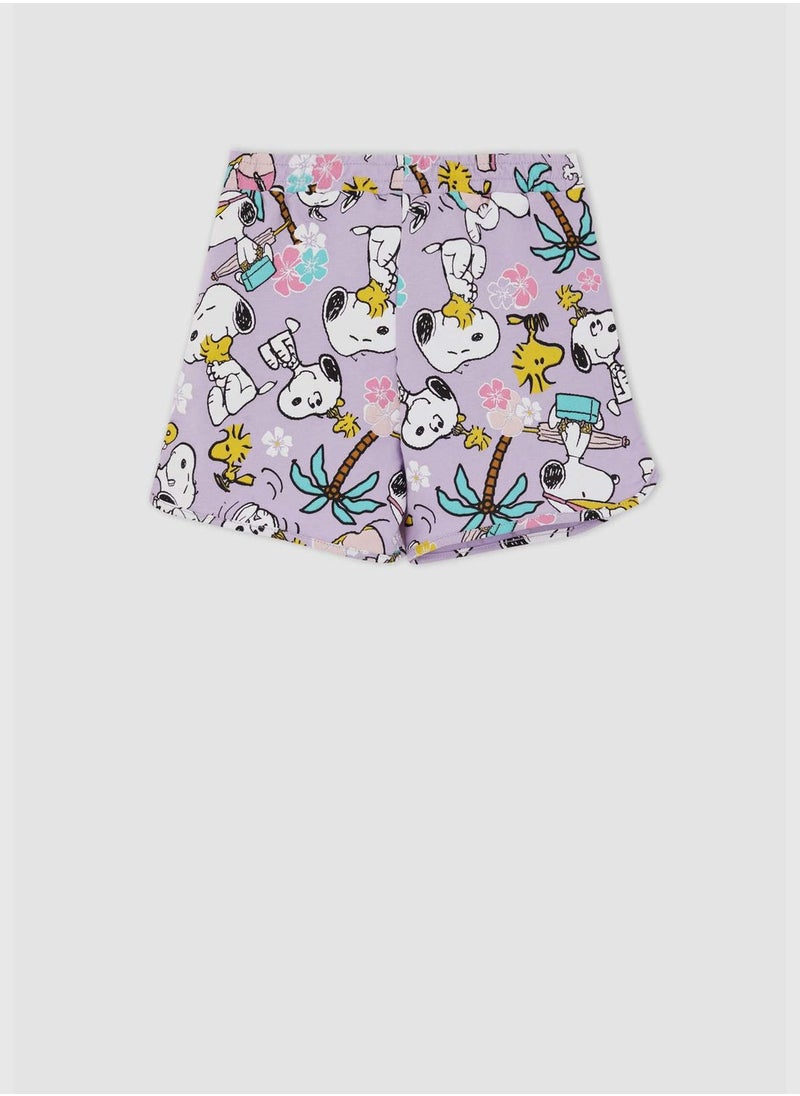 DeFacto Girl Snoopy Licenced Knitted Short  - Image 1