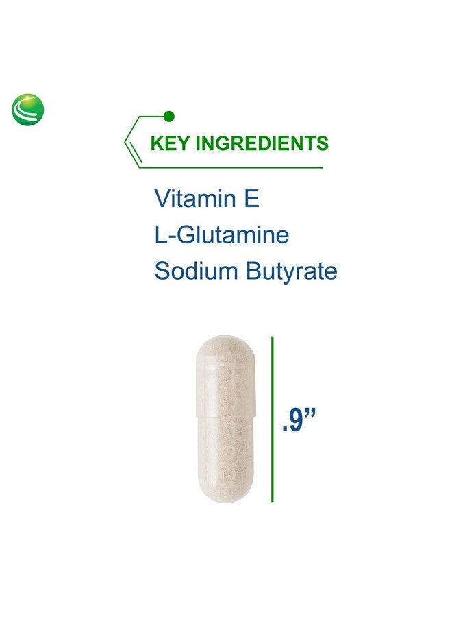 Nutra Biogenesis Intestinal Repair Capsules - Herbal Gut Health Supplement for Women & Men with Sodium Butyrate, Daily - 120 Capsules - Image 3