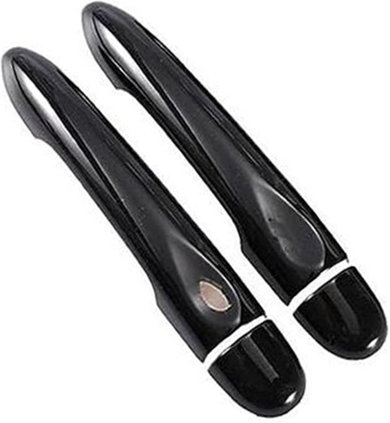 Wivplex Glossy Black Car Door Handle Cover for Renault Fluence