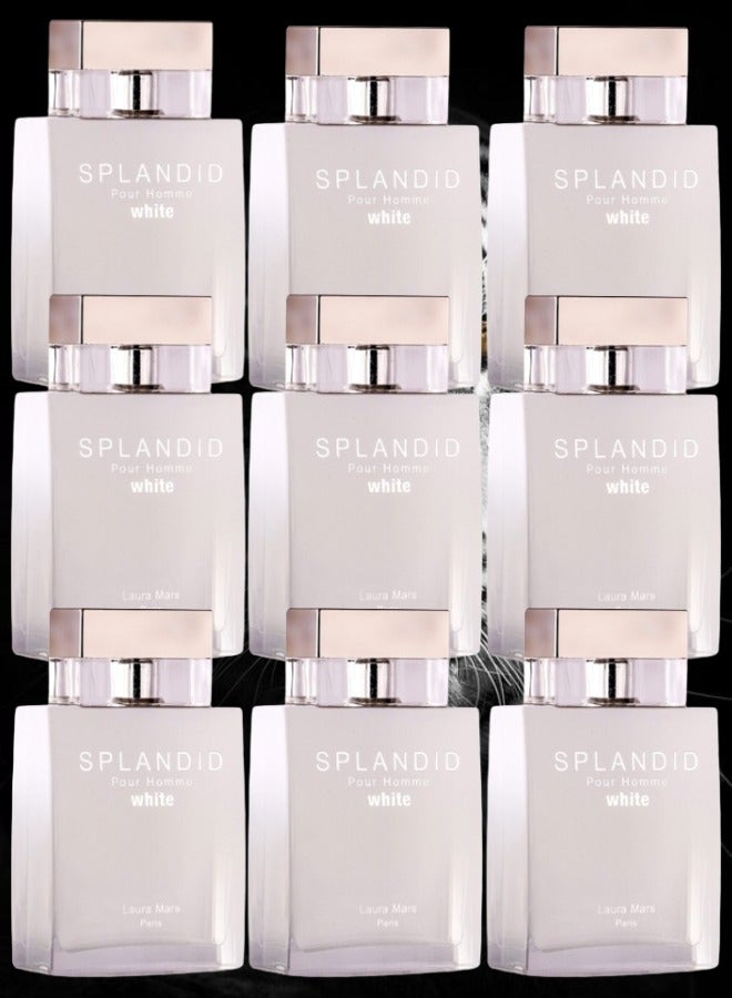 9 Pieces Splandid White Laura Mars 100ml