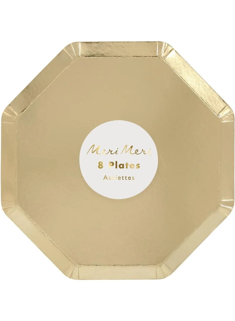 Meri Meri Gold Cocktail Plates