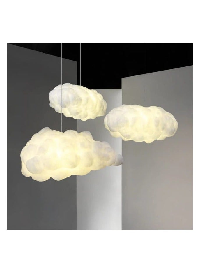 FAMI LIGHTS Modern Creative Personality LED Pendant Light Living Room Bedroom Cloud Hanging Lamp For Home Decor Lighting 3 Pieces Set 60cm 50cm 40cm - Image 5