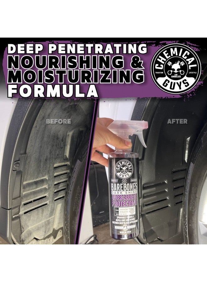 Chemical Guys Chemical Guys Tvd_104_16 Bare Bones Premium Dark Shine Spray For Undercarriage, Tires And Trim, Safe For Cars, Trucks, Motorcycles, Rvs And More, 16 Fl Oz  - Image 3