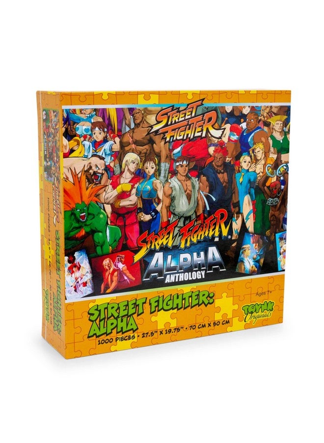 Toynk Street Fighter Collage 1000Piece Jigsaw Puzzle For Adults ; Brain Teaser Educational Developmental Toys & Games Building Kit Activities To Encourage Creative Play ; 28 X 20 Inches  - Image 3