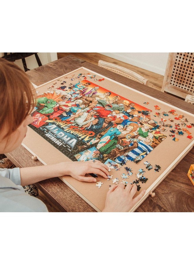 Toynk Street Fighter Collage 1000Piece Jigsaw Puzzle For Adults ; Brain Teaser Educational Developmental Toys & Games Building Kit Activities To Encourage Creative Play ; 28 X 20 Inches  - Image 5