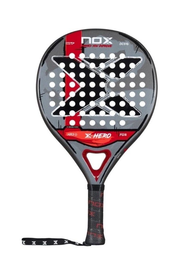 Nox X-Hero Red 2026 Padel Racket - Image 1