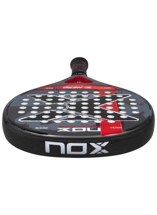 Nox X-Hero Red 2026 Padel Racket - Image 4