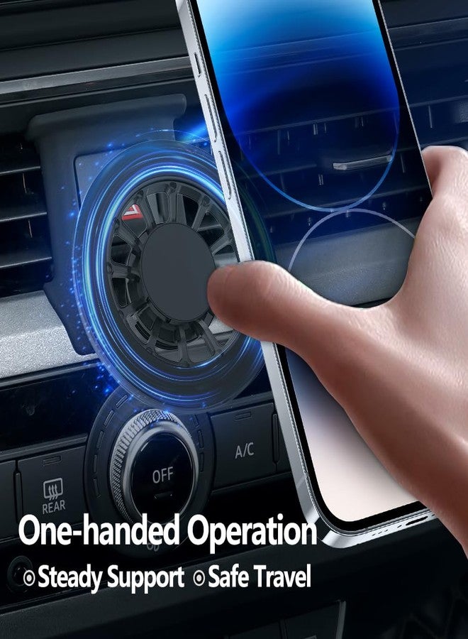 CLEC Car Phone Holder Fit for Audi 2017-2025 A4 S4 A5 S5 RS4 RS5【20 Strong Magnetic】 for Magsafe Air Vent Phone Holder Stand for Magsafe Case,All Phone - Image 3