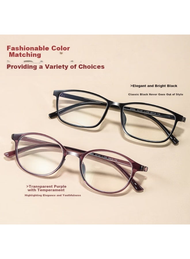 Mirror State Jingbang Ultra-light Tr High Definition Blue Light Blocking Reading Gl For Men And Women Genuine Universal Prescription Reading Gl - Image 4