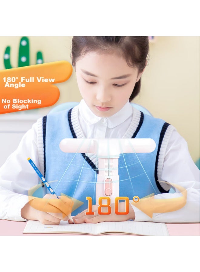 Deli Posture Corrector For Students, Writing, Myopia, And Hunchback, Ergonomic Writing Support, No Installation Required, Birthday And Back-to Gift, Pink - Image 3