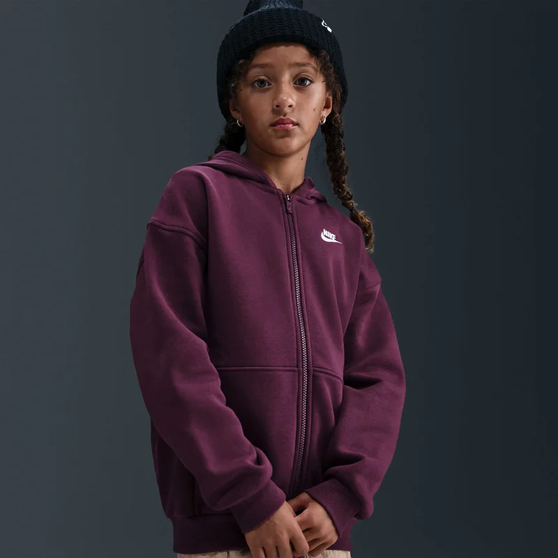 Nike Kids' Sportswear Club Fleece Full-Zip Hoodie
