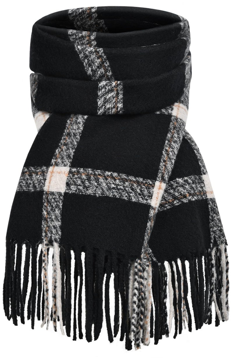 Pleneal Scarf for Women, Womens Winter/Fall Scarf, Long Plaid Shawls and Wraps, Cashmere Feel Blanket Pashmina Scarves - Image 1