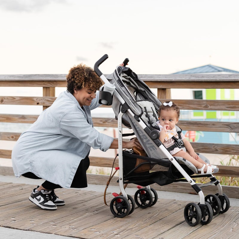 Baby Delight | Swerve Stroller | Lightweight | for Travel & Everyday | Multi-Position Recline | Compact Fold | Extra Storage | Grey - Image 2