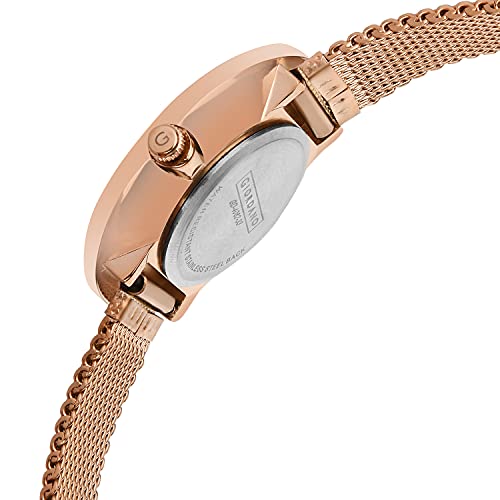 Giordano Eleganza Collection Analog Wrist Watch for Women with Color Variant, Stylish Wired Metal Mesh Band| Ladies | Girls - GD-4062 - Image 5