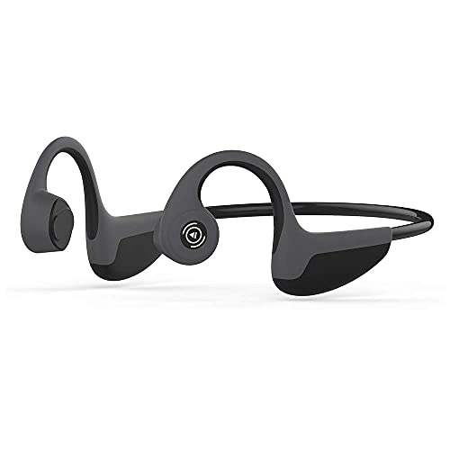 vapeonly Bone Conduction Headphones Bluetooth 5.0 Open Ear Wireless Titanium HiFi Stereo with Mic Sweatproof Sports Headphones for Running Driving Cycling (Black) - Image 1