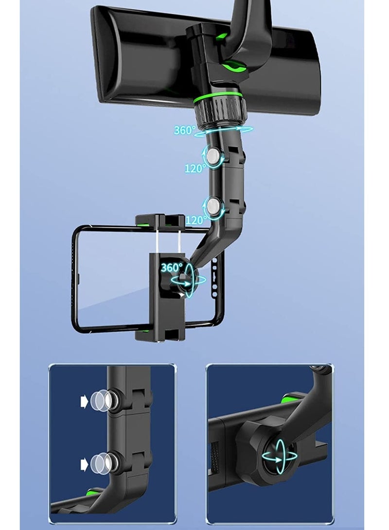 ELTRAZONE 360 Degree Rotating Rearview Mirror for 4.0-6.1in Mobile (Green)  - Image 3