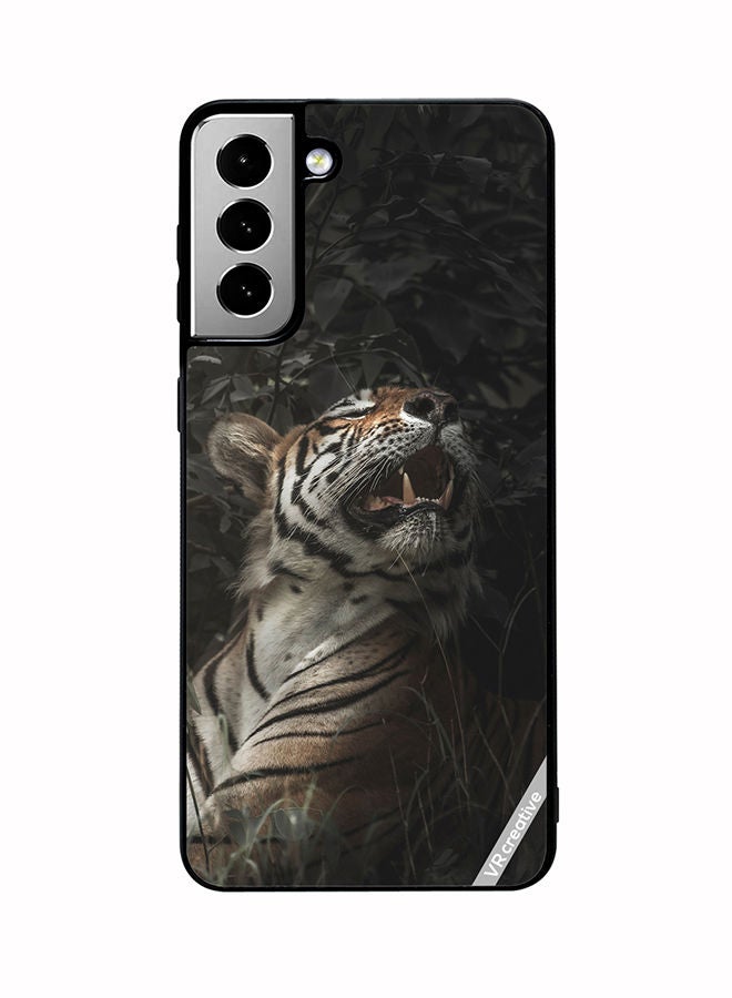 VR CREATIVE Protective Case Cover For Samsung Galaxy S21 FE 5G Majestic Tiger Design Multicolour - Image 1