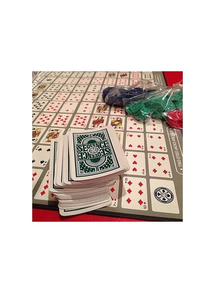 SEQUENCE Large Board Game: Sequence Creation Strategy Game for 12 Players, Ages 7+ - Image 4