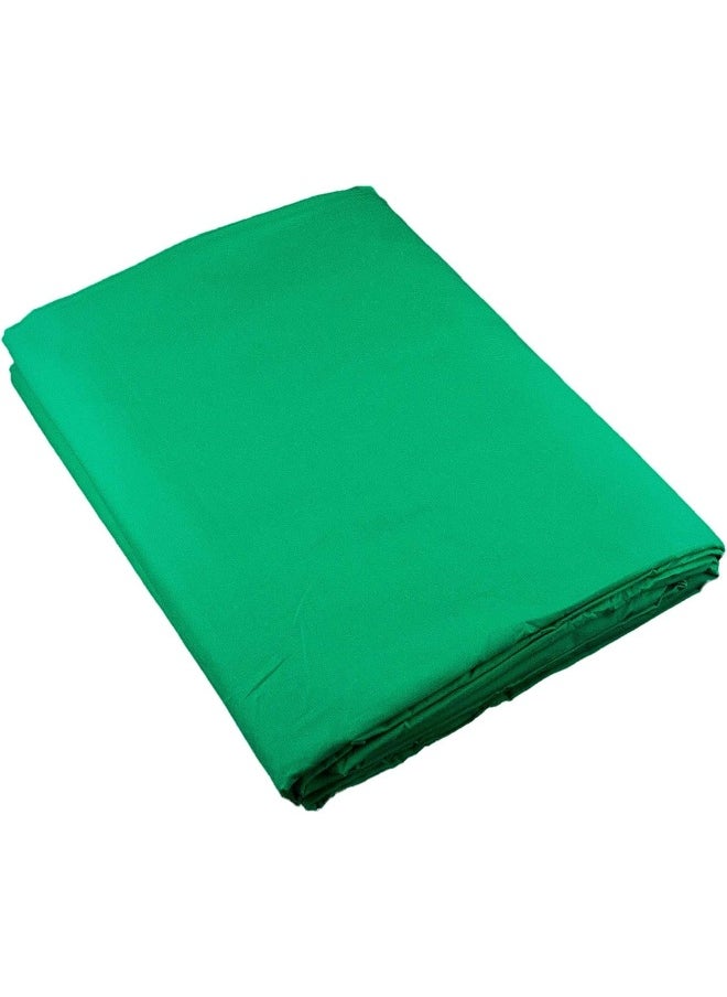 Rubik - Chroma Key Green Screen Photography Backdrop Background Cloth For Photo Studio, Non-Reflective Fabric (1.6 X 3 Meters) - Image 1