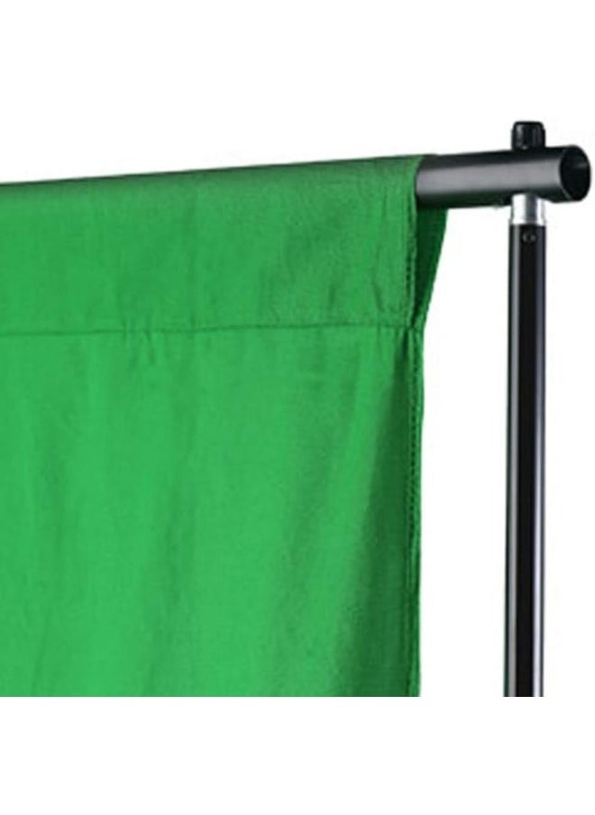 Rubik - Chroma Key Green Screen Photography Backdrop Background Cloth For Photo Studio, Non-Reflective Fabric (1.6 X 3 Meters) - Image 1