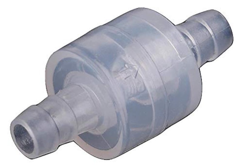 CentIoT - One-Way Non-Return inline check valve - Transparent Plastic - for Water liquid gas (PP 6MM) - Image 3