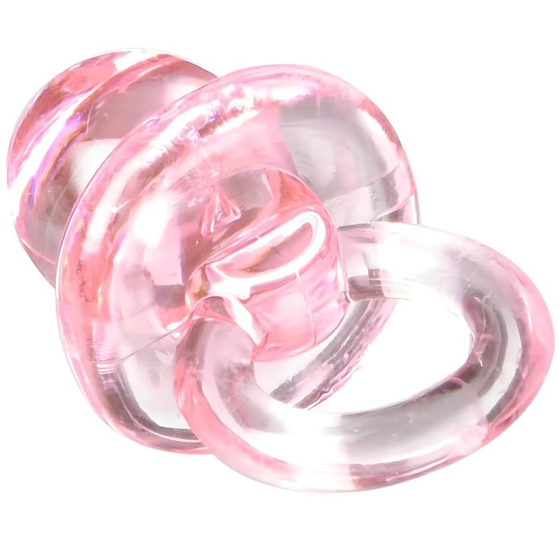 Amscan Mini Multi Pink Plastic Pacifier Favors - 1" x 0.5" (24 Pc) - Perfect for Baby Showers, Parties & DIY Decor - Image 3