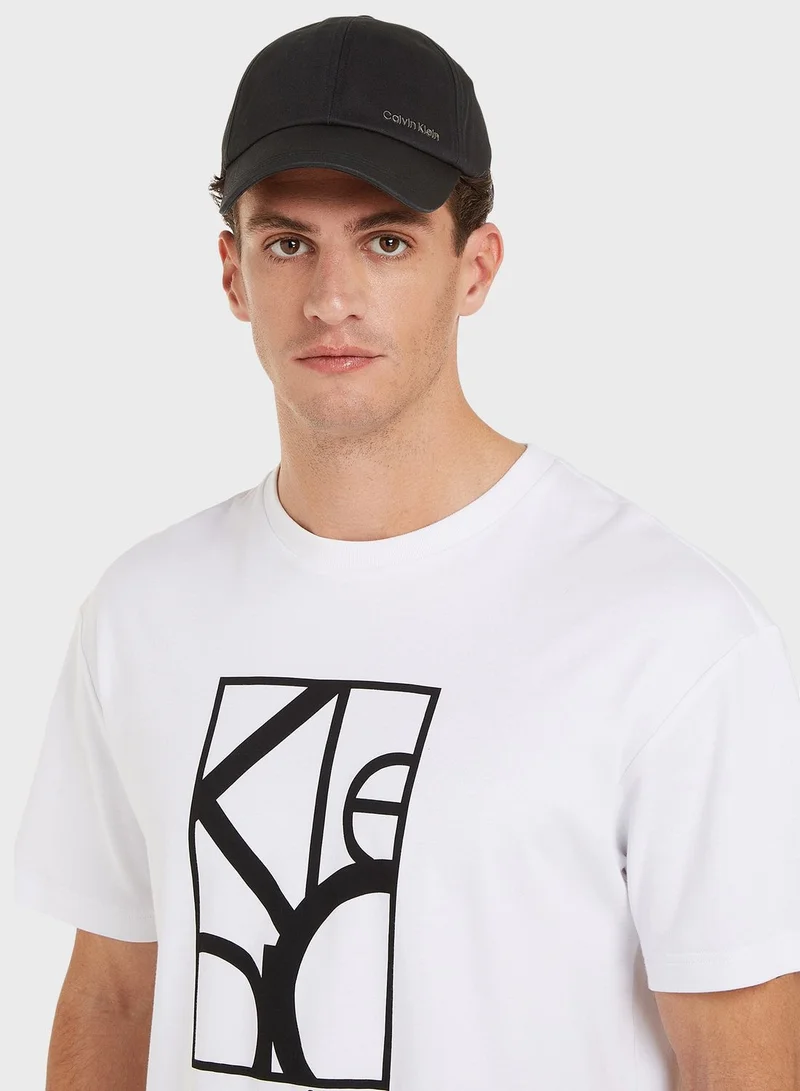 CALVIN KLEIN Logo Curved Peak Cap