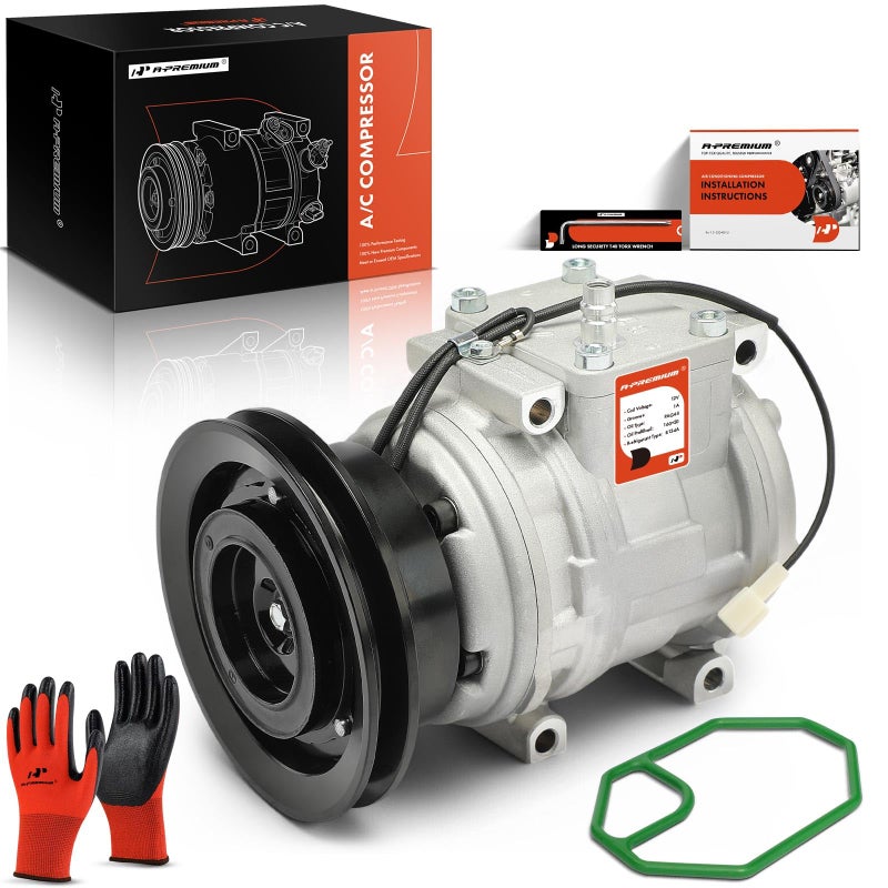 ضاغط تكييف هواء APremium مع قابض متوافق مع ميتسوبيشي مونتيرو 1994-2002 مونتيرو ليمتد 2003-2006 3.8L مونتيرو XLS 2003-2004 3.8L