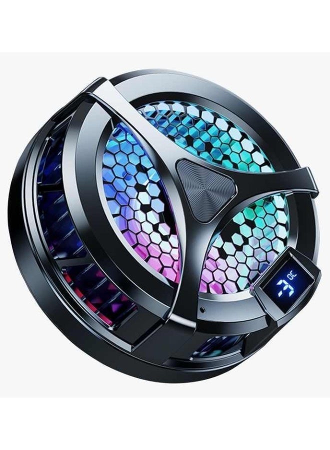 X36 Semiconductor Magnetic Mobile Cooler, Thermal Screen, RGB Lighting, 2 Cooling Modes - Image 1