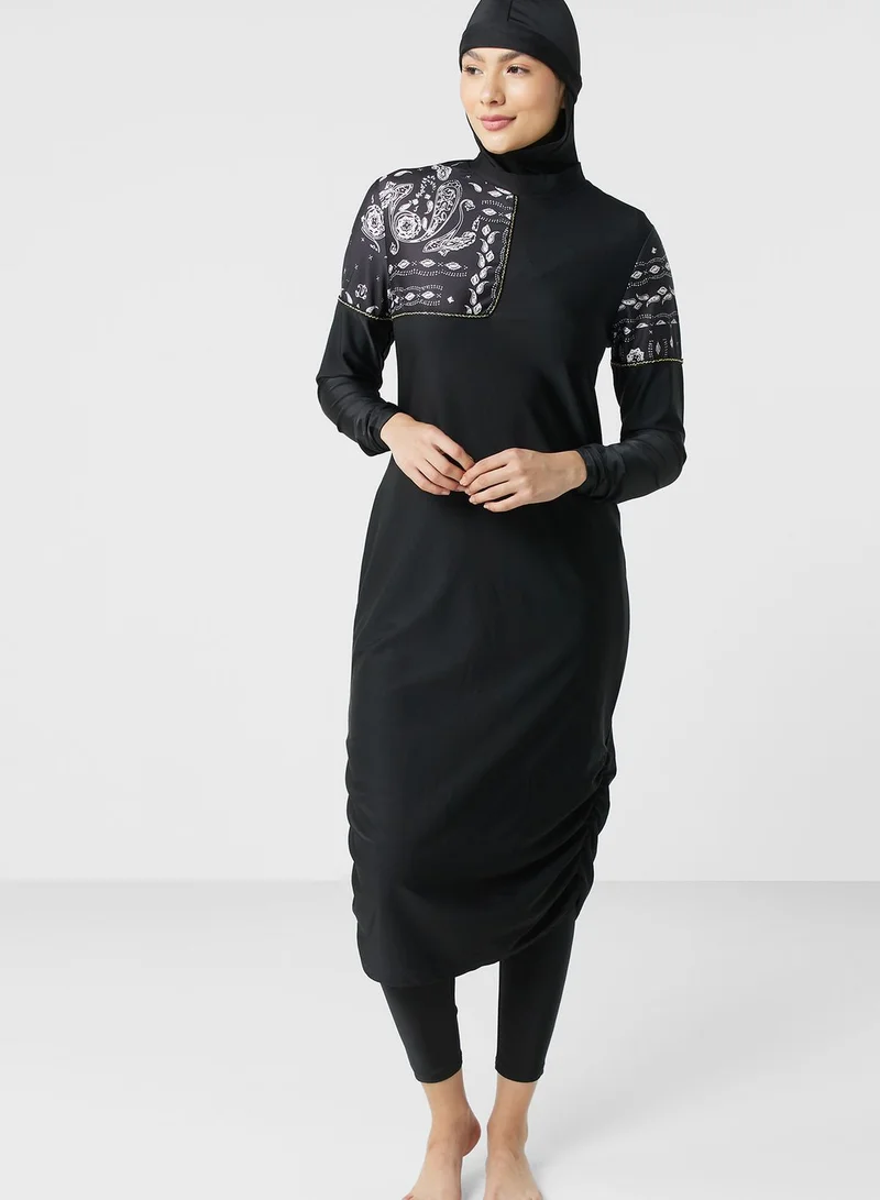 Khizana 3 Piece Modest Burkini Set