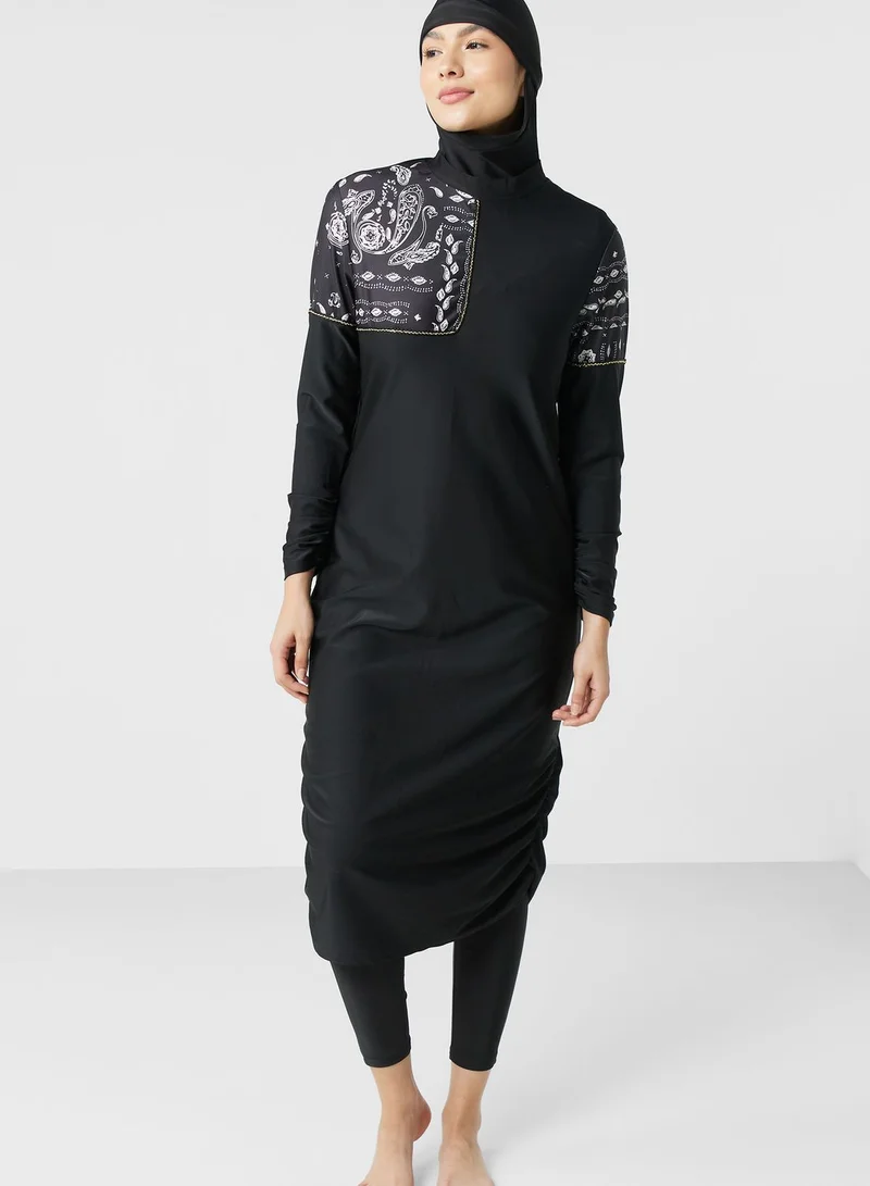 Khizana 3 Piece Modest Burkini Set