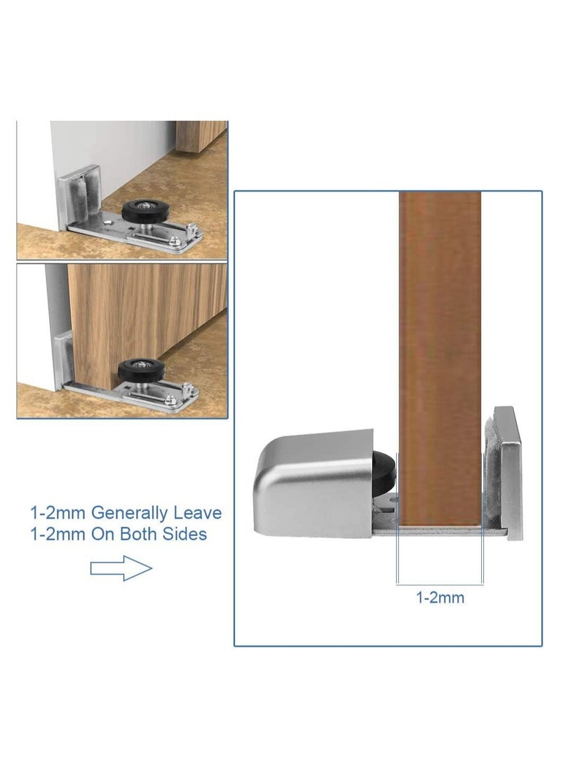 Y&D SYOSI Door Floor Guide, Adjustable Sliding Track, Barn Hardware Bottom, Automatic Fittings Bottom Guide  - Image 5