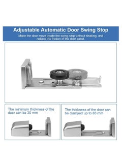 Y&D SYOSI Door Floor Guide, Adjustable Sliding Track, Barn Hardware Bottom, Automatic Fittings Bottom Guide  - Image 2
