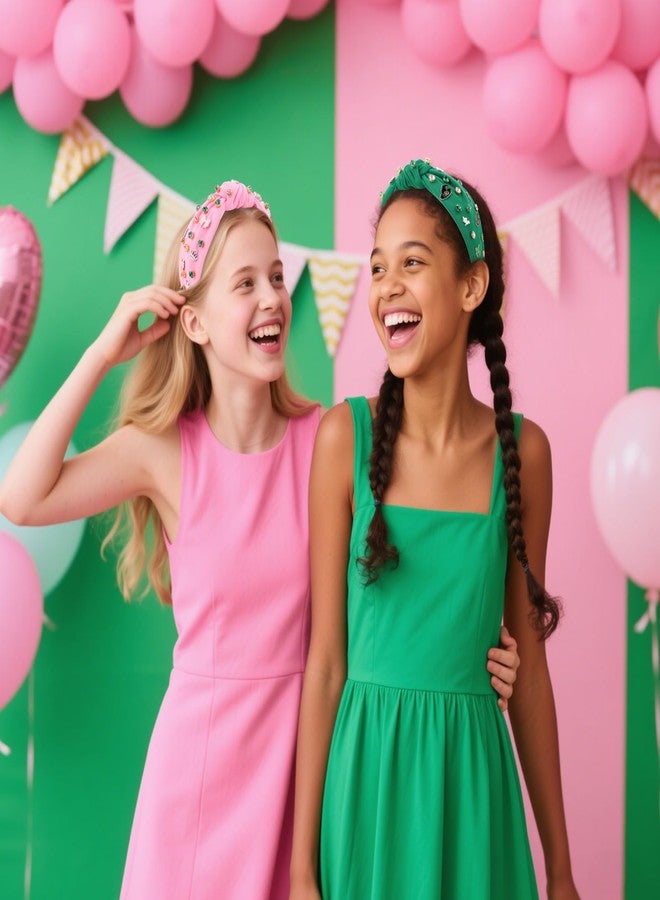BAHABY Knotted Headbands for Women Girls Good Witch Headband Cute Hair Accessories for Movie Fans Gifts for Teens - Image 4