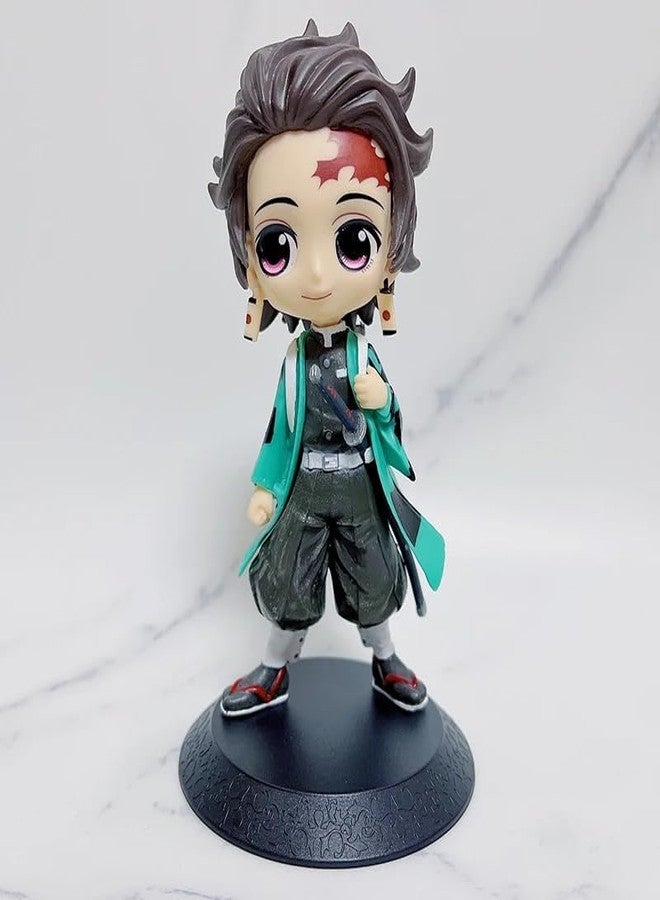FowWelt Demon Slayer Kimetsu no Yaiba 6" in Action Figure| Lightweight Attractive Durable Collectibles Figures for Home Decors Office Desk and Study Table (New Tanjiro) - Image 2