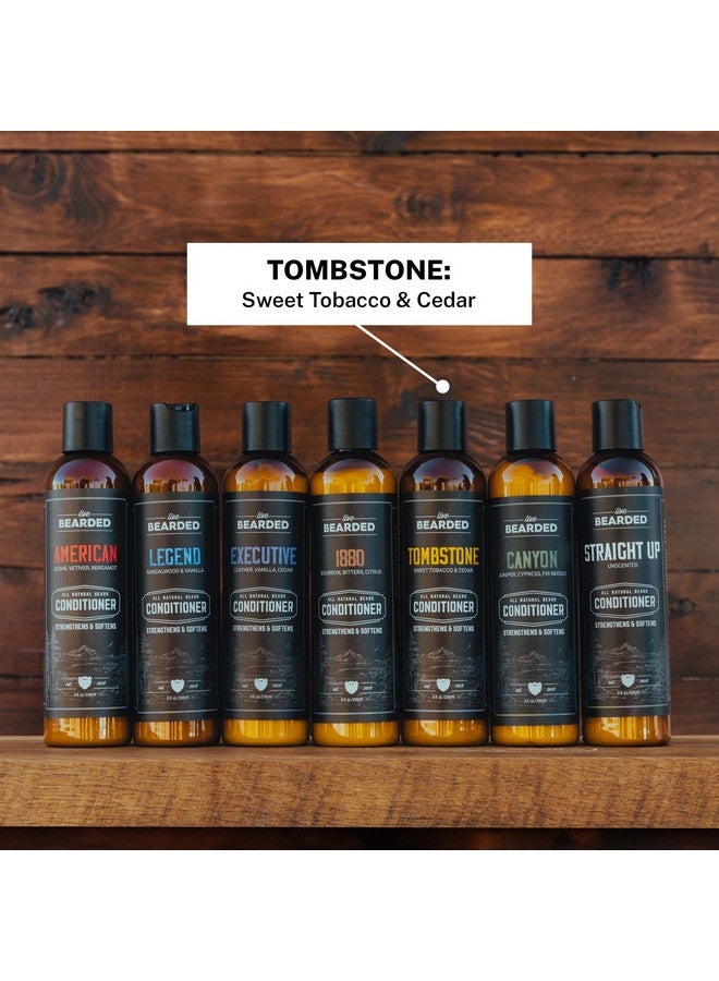 Live Bearded Beard Conditioner Tombstone Facial Hair Conditioner 8 Oz. Strengthens And Softens Allnatural Ingredients With Biotin Coconut Oil Argan Oil And Caffeine Made In The Usa - Image 4