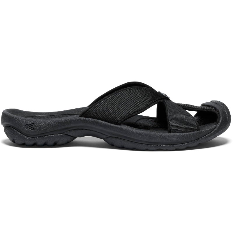KEEN Women's Bali Slip On Closed Toe Flip-Flops, Black/Steel Grey, 7 - Image 2