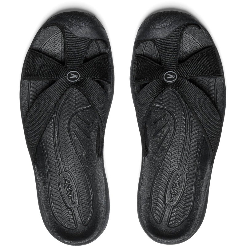 KEEN Women's Bali Slip On Closed Toe Flip-Flops, Black/Steel Grey, 7 - Image 5