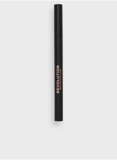 REVOLUTION Revolution Hair Stroke Brow Pen Dark Brown  - Image 3