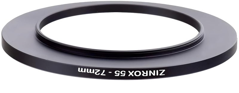 ZINROX® 55-72mm Step Up Lens Filter Adapter Ring, Set of 1 Piece - Size : 55mm to 72mm Stepping Ring - Image 2