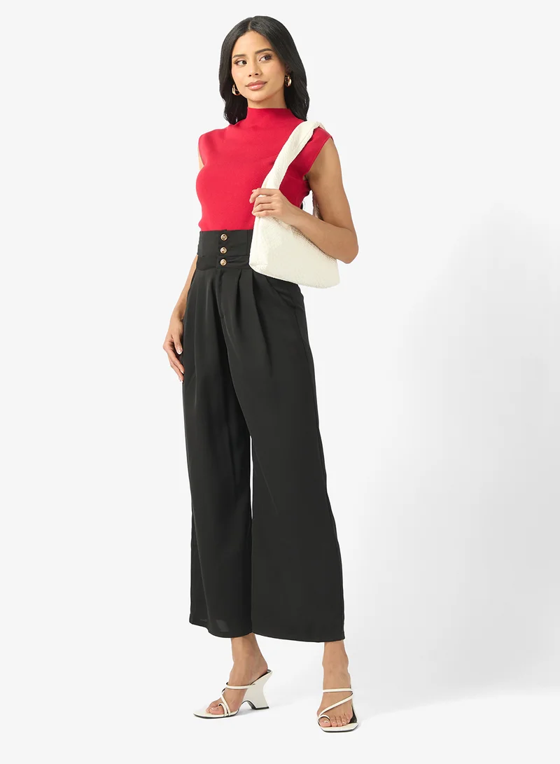 ELLA High Waisted Tailored Trouser