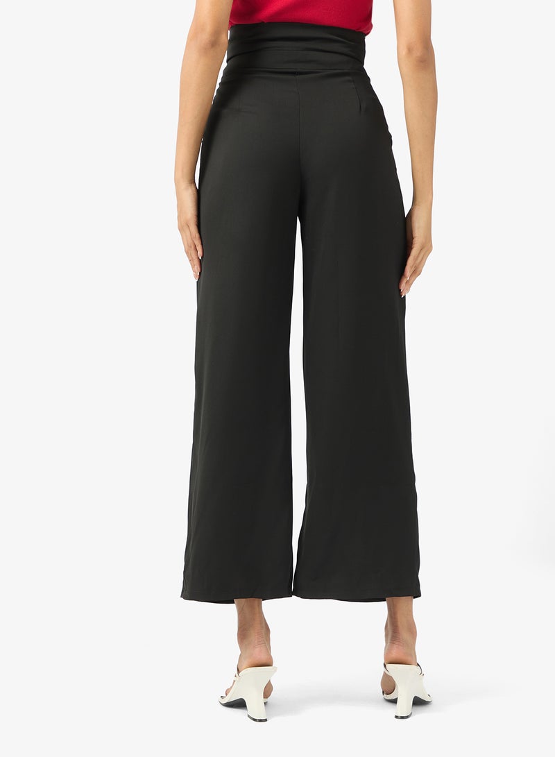 ELLA High Waisted Tailored Trouser - Image 3
